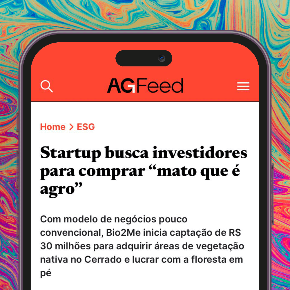 Startup busca investidores para comprar “mato que é agro”